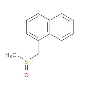 Naphthalene,1-[(methylsulfinyl)methyl]-