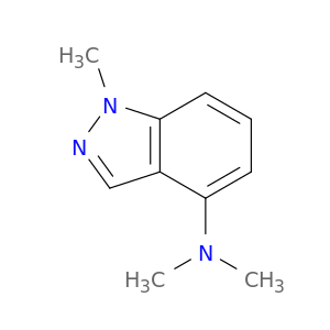 1H-Indazol-4-amine, N,N,1-trimethyl-
