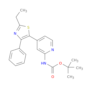 5-[2-(BOC-AMINO)-4-PYRIDYL]-2-ETHYL-4-PHENYL-1,3-THIAZOLE