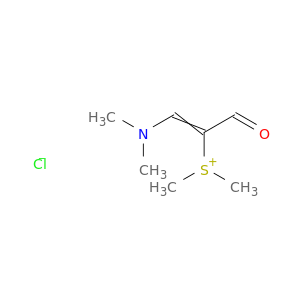 Sulfonium, [2-(dimethylamino)-1-formylethenyl]dimethyl-, chloride