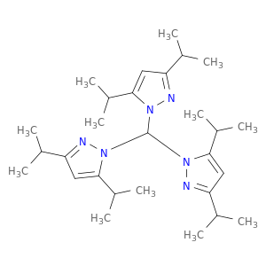 1H-Pyrazole, 1,1',1''-methylidynetris[3,5-bis(1-methylethyl)-