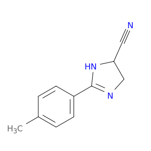 1H-Imidazole-4-carbonitrile, 4,5-dihydro-2-(4-methylphenyl)-