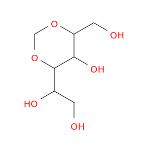 1-[5-hydroxy-6-(hydroxymethyl)-1,3-dioxan-4-yl]ethane-1,2-diol