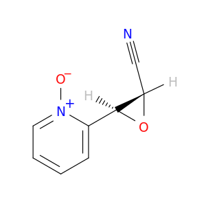 Oxiranecarbonitrile, 3-(1-oxido-2-pyridinyl)-, trans-