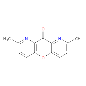 2,8-DIMETHYL-10H-PYRANO[3,2-B:5,6-B']DIPYRIDIN-10-ONE