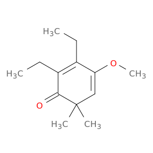 2,4-Cyclohexadien-1-one, 2,3-diethyl-4-methoxy-6,6-dimethyl-