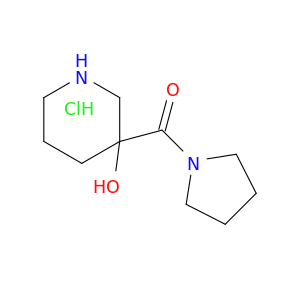 3-(Pyrrolidine-1-carbonyl)piperidin-3-ol hydrochloride