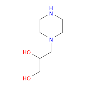 3-(1-哌嗪基)-1,2-丙二醇