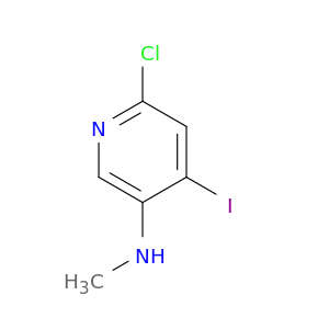 3-Pyridinamine, 6-chloro-4-iodo-N-methyl-