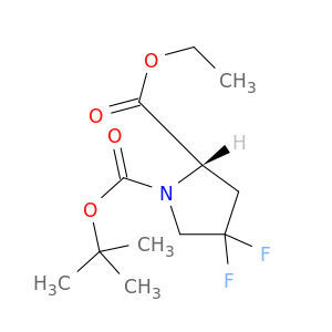 (S)-1-tert-Butyl 2-ethyl 4,4-difluoropyrrolidine-1,2-dicarboxylate