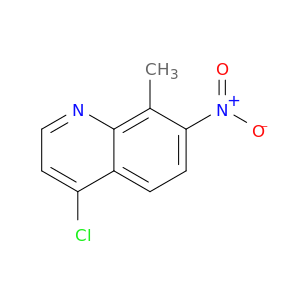 Quinoline, 4-chloro-8-methyl-7-nitro-