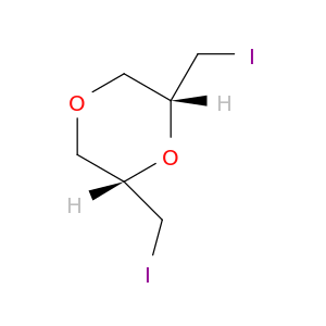 (2r,6s)-2,6-bis(iodomethyl)-1,4-dioxane
