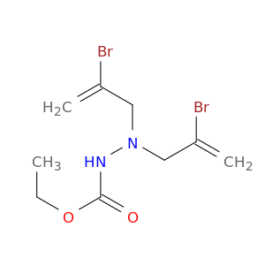 Hydrazinecarboxylicacid, 2,2-bis(2-bromo-2-propen-1-yl)-, ethyl ester