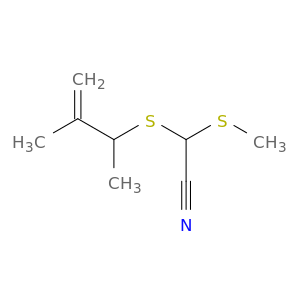 Acetonitrile, [(1,2-dimethyl-2-propenyl)thio](methylthio)-