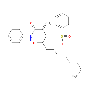 Dodecanamide, 4-hydroxy-2-methylene-N-phenyl-3-(phenylsulfonyl)-