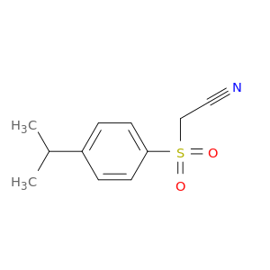 Acetonitrile, [[4-(1-methylethyl)phenyl]sulfonyl]-