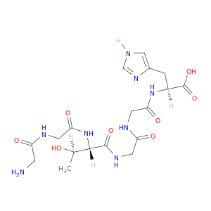 L-Histidine, glycylglycyl-L-threonylglycylglycyl-
