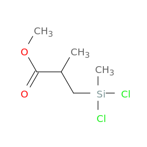 methyl 3-[dichloro(methyl)silyl]-2-methylpropanoate