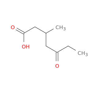 Heptanoic acid, 3-methyl-5-oxo-