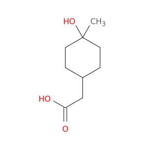2-(4-hydroxy-4-methylcyclohexyl)acetic acid