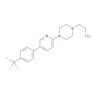 Piperazine, 1-propyl-4-[5-[4-(trifluoromethyl)phenyl]-2-pyridinyl]-