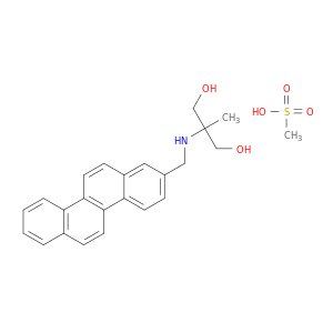2-((2-Chrysenylmethyl)amino)-2-methyl-1,3-propanediol methanesulfonate