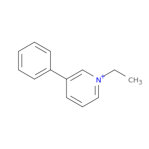 Pyridinium, 1-ethyl-3-phenyl-