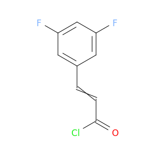 2-Propenoyl chloride, 3-(3,5-difluorophenyl)-