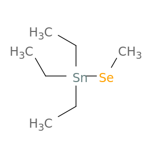 Stannane, triethyl(methylseleno)-