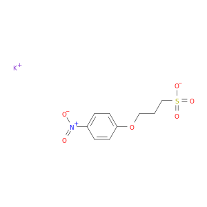 1-丙二磺酸,3-(4-硝基苯氧基)-,钾盐(1：1)