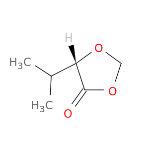 1,3-Dioxolan-4-one, 5-(1-methylethyl)-, (S)-
