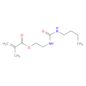 2-Propenoic acid, 2-methyl-, 2-[[(butylamino)carbonyl]amino]ethyl ester