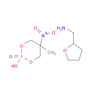 5-methyl-5-nitro-1,3,2-dioxaphosphinan-2-ol 2-oxide- 1-(tetrahydrofuran-2-yl)methanamine(1:1)