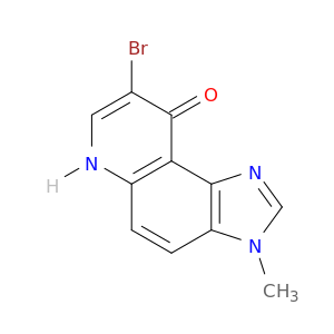 9H-Imidazo[4,5-f]quinolin-9-one, 8-bromo-3,6-dihydro-3-methyl-