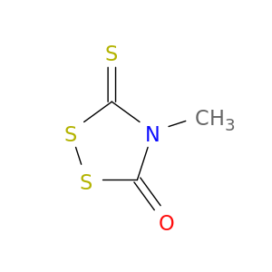 1,2,4-Dithiazolidin-3-one, 4-methyl-5-thioxo-