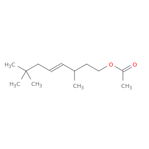 4-Octen-1-ol, 3,7,7-trimethyl-, acetate, (E)-
