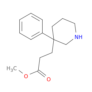 3-Piperidinepropanoic acid, 3-phenyl-, methyl ester