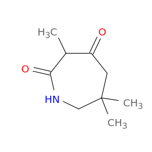 1H-Azepine-2,4(3H,5H)-dione, dihydro-3,6,6-trimethyl-