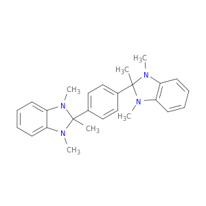 1H-Benzimidazole, 2,2'-(1,4-phenylene)bis[2,3-dihydro-1,2,3-trimethyl-