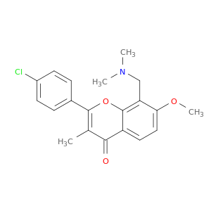 4'-CHLORO-8-((DIMETHYLAMINO)METHYL)-7-METHOXY-3-METHYLFLAVONE