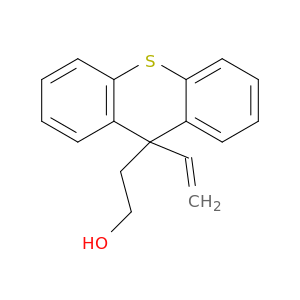 9H-Thioxanthene-9-ethanol, 9-ethenyl-