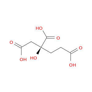 1,2,4-Butanetricarboxylic acid, 2-hydroxy-, (2S)-
