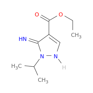 Ethyl 3-imino-2-(propan-2-yl)-2,3-dihydro-1H-pyrazole-4-carboxylate