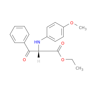 Ethyl 2-((4-methoxyphenyl)amino)-3-oxo-3-phenylpropanoate