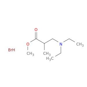 Propanoic acid,3-(diethylamino)-2-methyl-, methyl ester, hydrobromide (1:1)