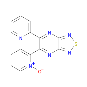[1,2,5]Thiadiazolo[3,4-b]pyrazine, 5-(1-oxido-2-pyridinyl)-6-(2-pyridinyl)-