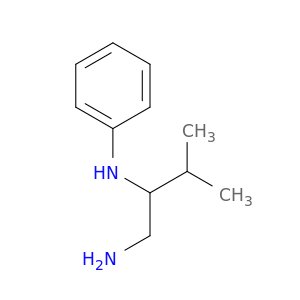 N-(1-amino-3-methylbutan-2-yl)aniline
