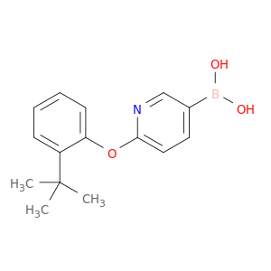 6-(2-t-Butylphenoxy)pyridine-3-boronic acid