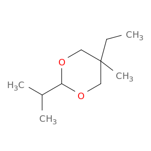 5-ethyl-5-methyl-2-(propan-2-yl)-1,3-dioxane