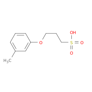 1-Propanesulfonic acid, 3-(3-methylphenoxy)-